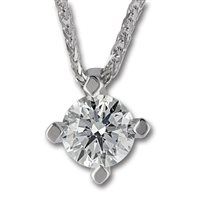 Collana Gemoro Donna in Oro bianco Diamante 0.21 Ct PB1550BIA21 - PB1550BIA21